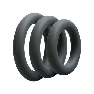 3 C-Ring Set - Thick - Slate
