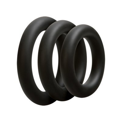 3 C-Ring Set - Thick - Black
