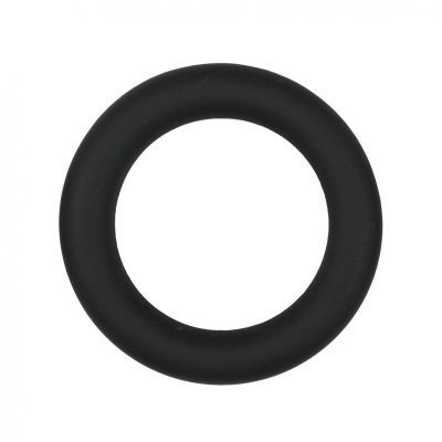 Silicone Cock Ring Black medium