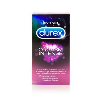 Durex Orgasm Intense Condoms - 10 Condoms