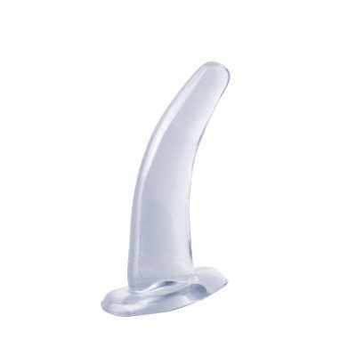 His and Hers G-Spot Dildo - Transparent