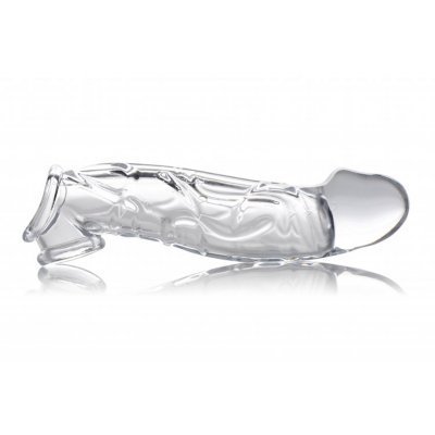Clear Extender Curved Penis Sleeve
