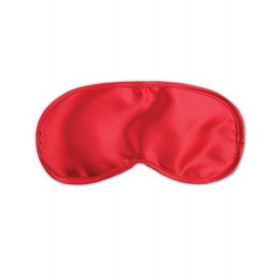 Satin Love Mask - Red
