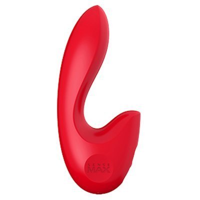 SenseVibe G-Spot Vibrator - Warm Red