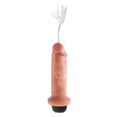 King Cock Squirting Dildo - 19 cm