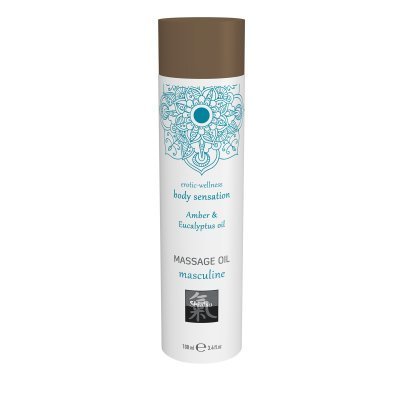Massage Oil Masculine - Amber & Eucalyptus