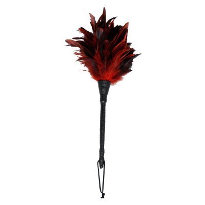 Fetish Fantasy Series Frisky Feather Duster - Red