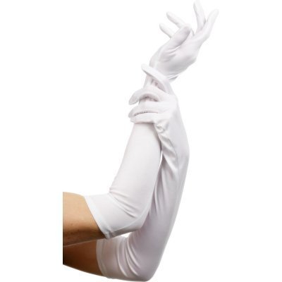 Long Gloves - White