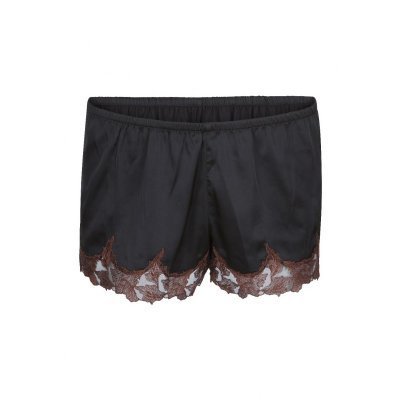 French Knickers - Black/Brown