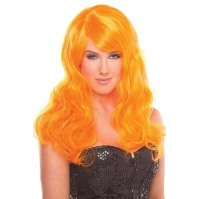 Burlesque Wig - Orange