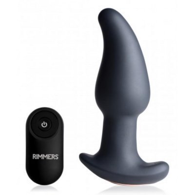 Gyro-M Vibrating Rimming Prostate Plug With Remote Control