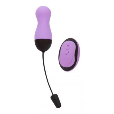 Vibrating Egg with Remote Control - Purple