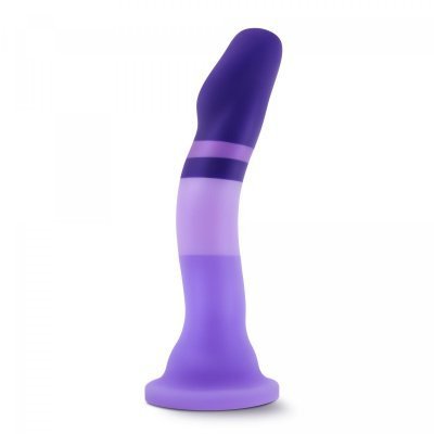 Avant - Silicone Dildo With Suction Cup - Purple Rain