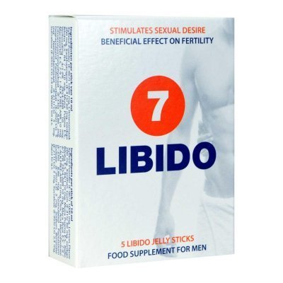 Libido7 Jelly Sticks - Aphrodisiac for Men and Women - 5 sachets