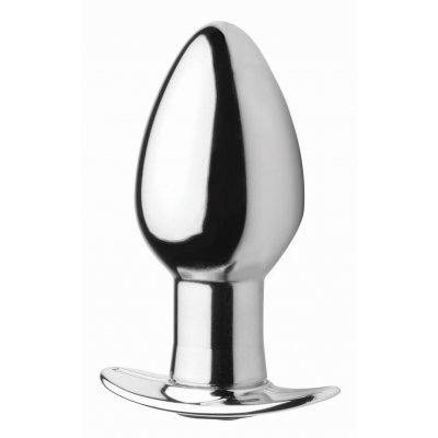 Chrome Blast Rechargeable Butt plug with Remote Control - Large