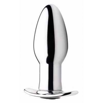 Chrome Blast Rechargeable Butt plug with Remote Control - Small