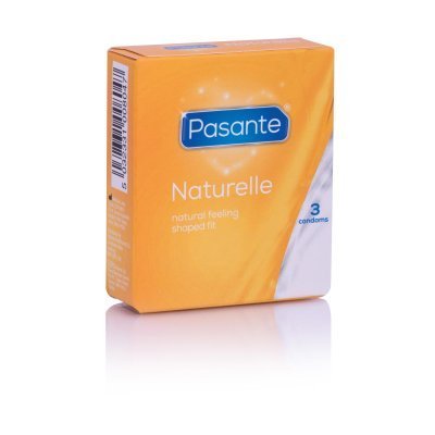 Pasante Naturelle Condoms - 3 pieces